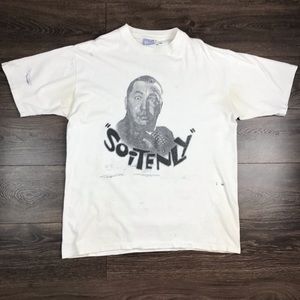 The Three Stooges Curly Howard “Soitenly” Men’s Vintage 90’s Comedy Show T-Shirt